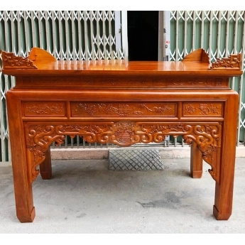 Mẫu bàn thờ gia tiên kiểu dáng đơn giản hiện đại - Mẫu 01