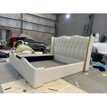 Giường gỗ cao cấp - Mẫu 17