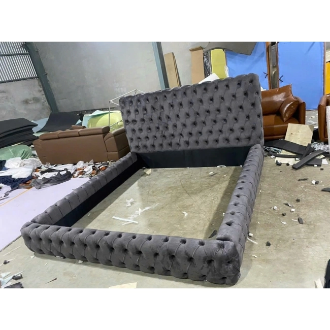 Giường gỗ cao cấp - Mẫu 16